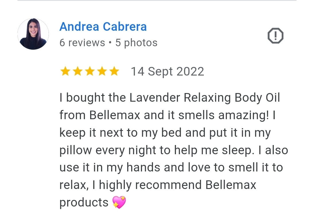 Lavender Relaxing Body Oil | BelleMax